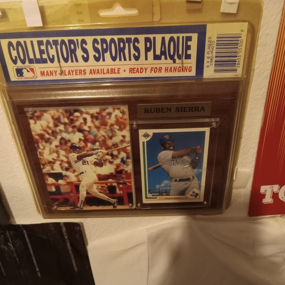 Rubin Sierra plaque collectors edition in a case 5×7